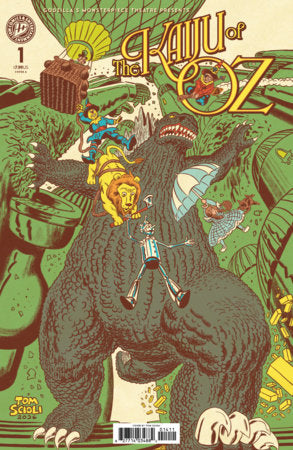 Godzilla’s Monsterpiece Theatre Presents: The Kaiju of Oz (Limit 2 Per Cover) (rel:10/07)