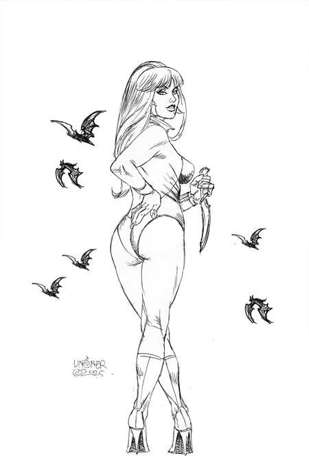 VAMPIRELLA (2026) #4 CVR O INC 1:10 JOSEPH MICHAEL LINSNER LINE ART VIRGIN VAR (Limit 1 Per Customer) (rel:07/22)