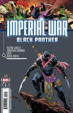 IMPERIAL WAR: BLACK PANTHER #1 FRANCESCO MORTARINO 2ND PRINTING VARIANT (Limit 2 Per Cover) (rel:10/15)