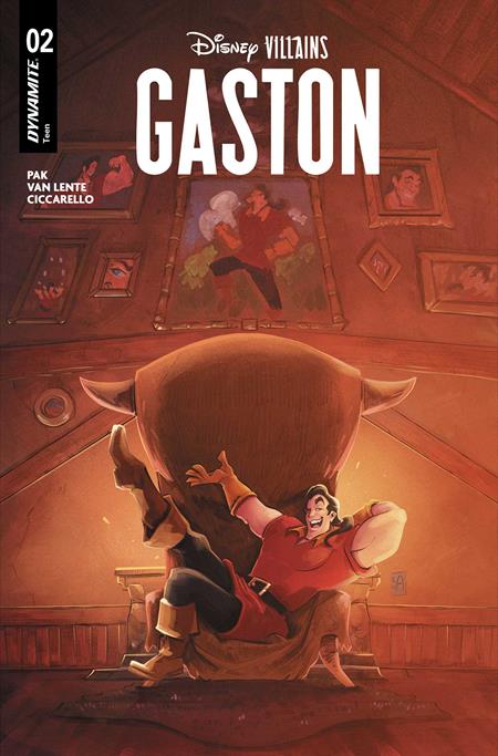 DISNEY VILLAINS GASTON #2 (Limit 1 Per Cover) (rel:04/01)~