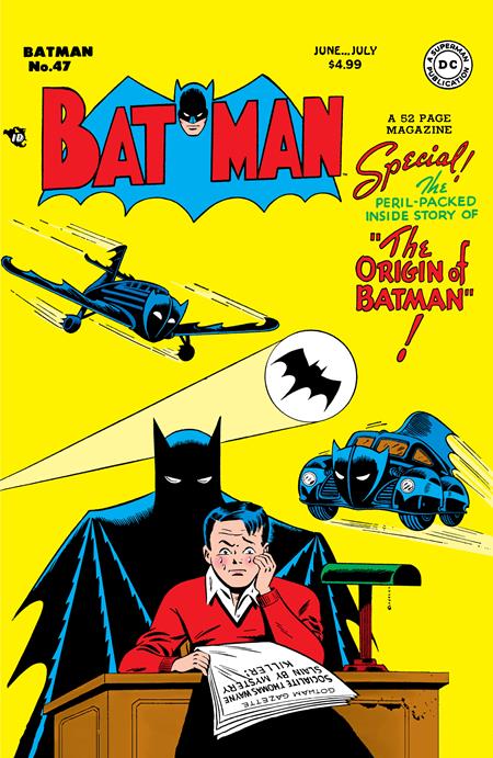 BATMAN #47 FACSIMILE EDITION (Limit 2 Per Cover) (rel:11/05)~