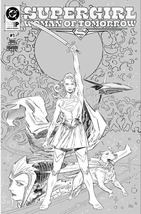 DC W.I.P. SUPERGIRL WOMAN OF TOMORROW #1 (Limit 2 Per Cover) (rel:06/24)