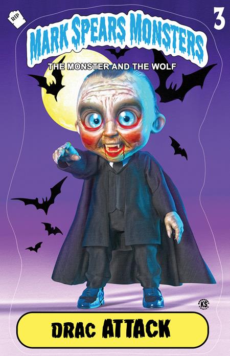 MARK SPEARS MONSTERS THE MONSTER & THE WOLF #2 (Limit 1 Per Customer) CVR C INC 1:25 MARK SPEARS DRAC ATTACK VAR (rel:01/14)