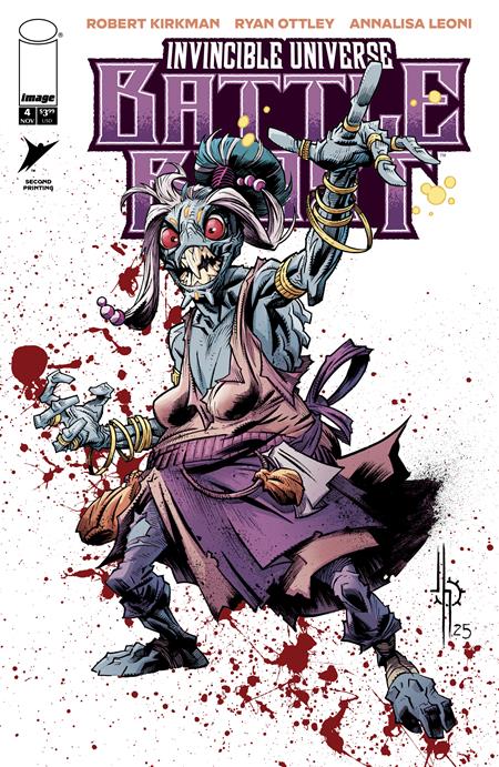 INVINCIBLE UNIVERSE BATTLE BEAST #4 2ND PTG (Limit 2 Per Cover) (rel:11/19)