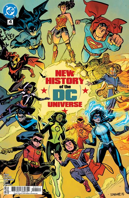 NEW HISTORY OF THE DC UNIVERSE #4 (OF 4) (Limit 2 Per Cover) (rel:10/22)