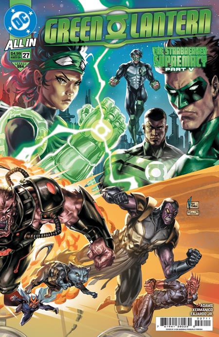 GREEN LANTERN #27 (Limit 2 Per Cover) (rel:09/24)