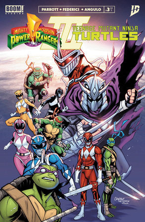 Mighty Morphin Power Rangers/Teenage Mutant Ninja Turtles III #3 (Limit 2 Per Cover) (rel:11/19)