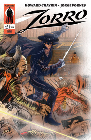 Zorro #2 (Limit 1 Per Cover) (rel:07/01)