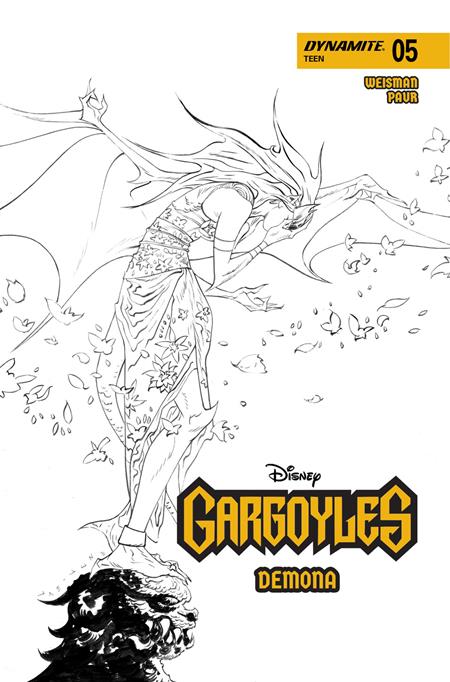 GARGOYLES DEMONA #5 CVR G INC 1:10 JAE LEE LINE ART VAR (Limit 1 Per Customer) (rel:12/17)