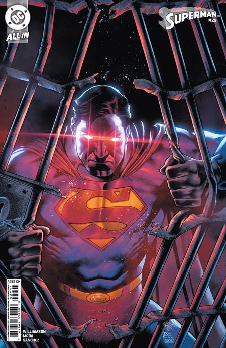 SUPERMAN #29 CVR F INC 1:25 EDDY BARROWS CARD STOCK VAR (rel:08/27)