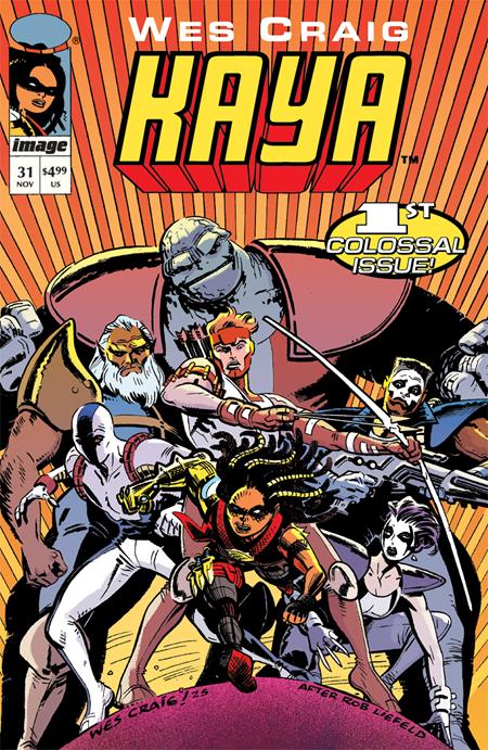 COLOSSAL KAYA (ONE SHOT) WRAPAROUND CVR (Limit 2 Per Cover) (rel:11/12)