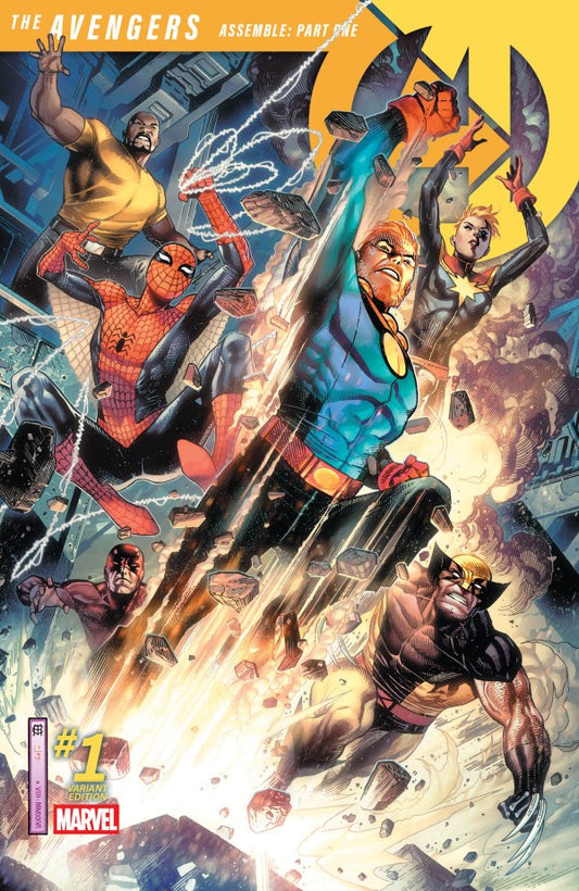 AVENGERS #1 JIM CHEUNG 1:50 VARIANT[1:50] (Limit 1 Per Customer) (rel:11/04)