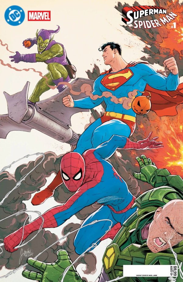 DC MARVEL SUPERMAN SPIDER-MAN #1 (ONE SHOT) (Limit 2 Per Cover) (rel:03/25)