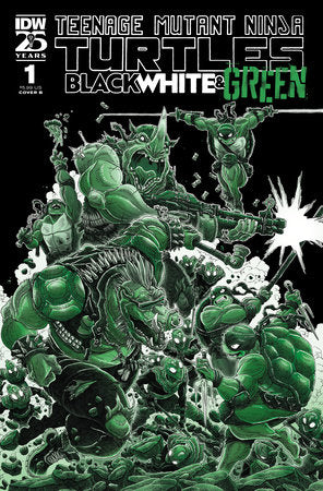 Teenage Mutant Ninja Turtles: Black, White, and Green #1