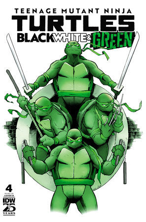 Teenage Mutant Ninja Turtles: Black, White, and Green #4(rel:8/28)