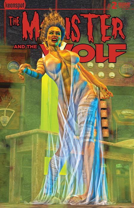 MARK SPEARS MONSTERS THE MONSTER & THE WOLF #2 LTD to 272 (Limit 1 Per Customer) CVR D INC 1:100 MARK SPEARS THE AWAKENING HOLOFOIL VAR (rel:01/14)