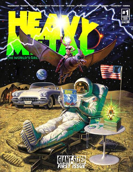 HEAVY METAL MAGAZINE #1 (MR) Offered Again (Limit 1 Per Cover) (rel:03/25)