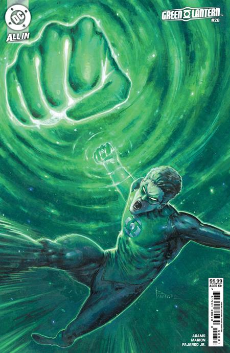GREEN LANTERN #28 (Limit 2 Per Cover) (rel:10/22)