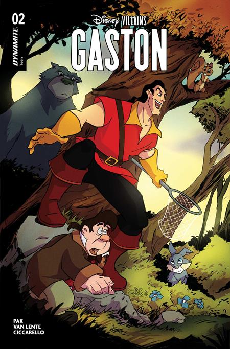 DISNEY VILLAINS GASTON #2 (Limit 1 Per Cover) (rel:04/01)~