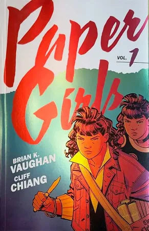 PAPER GIRLS BACKPACK EDITION TP VOL 01 DIRECT MARKET EXCLUSIVE CLIFF CHIANG CVR (Limit 2 Per Cover) (rel:10/29)