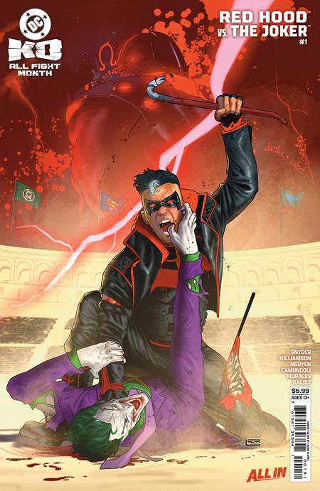 DC K.O. RED HOOD VS JOKER #1 (ONE SHOT) (Limit 2 Per Cover) (rel:12/24)