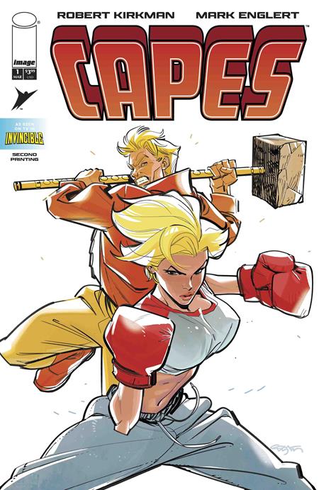 INVINCIBLE UNIVERSE CAPES #1 2ND PTG (Limit 1 Per Cover) (rel:03/18)~