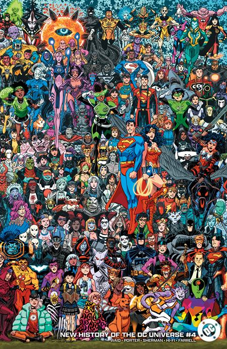 NEW HISTORY OF THE DC UNIVERSE #4 (OF 4) (Limit 2 Per Cover) (rel:10/22)