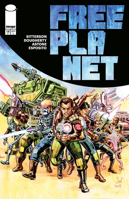 FREE PLANET #14 (Limit 2 Per Cover) (rel:07/08)