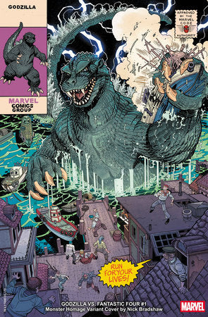 GODZILLA VS. FANTASTIC FOUR #1 (rel:03/19)