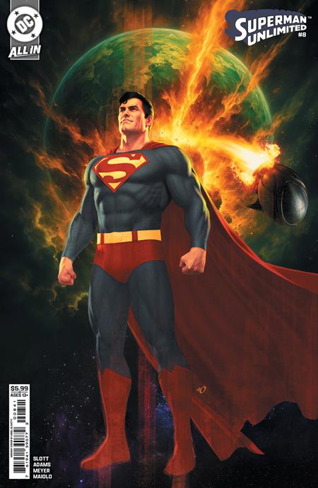 SUPERMAN UNLIMITED #8 (Limit 2 Per Cover) (rel:12/17)~