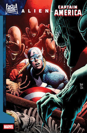 ALIEN VS. CAPTAIN AMERICA #1 PAULO SIQUEIRA VARIANT[1:25] (Limit 1 Per Customer) (rel:11/05)