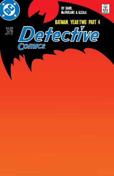 DETECTIVE COMICS #578 FACSIMILE EDITION (YEAR TWO PART 4 OF 4) (Limit 2 Per Cover) (rel:05/06)