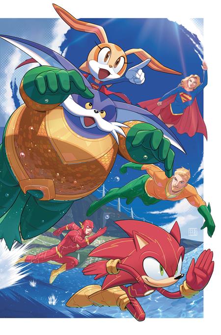 DC X SONIC THE HEDGEHOG METAL LEGION #5 (OF 5) (Limit 2 Per Cover) (rel:09/02)