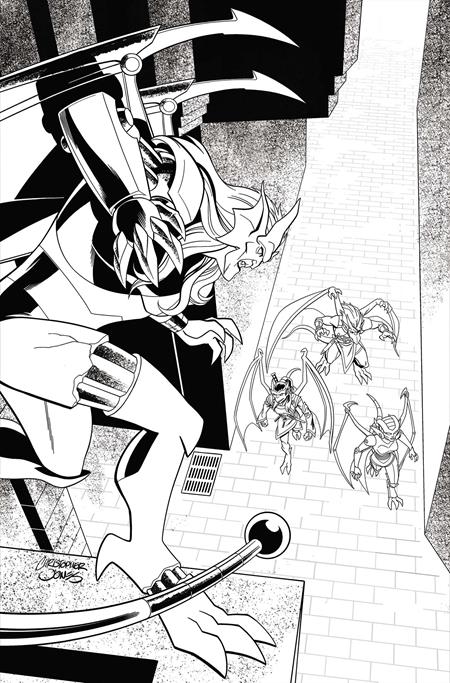 GARGOYLES (2026) #2 CVR K INCV 1:7 CHRISTOPHER JONES LINE ART VIRGIN VAR (Limit 1 Per Customer) (rel:09/16)