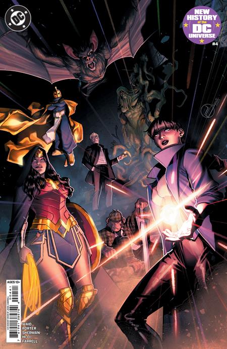 NEW HISTORY OF THE DC UNIVERSE #4 (OF 4) CVR G INC 1:25 JAMAL CAMPBELL CARD STOCK VAR (Limit 1 Per Customer) (rel:10/22)