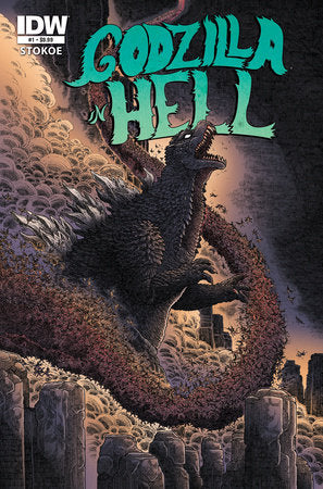 Godzilla 70th Anniversary Foil Classics: Godzilla in Hell #1 (Limit 2 Per Cover) (rel:08/20)~