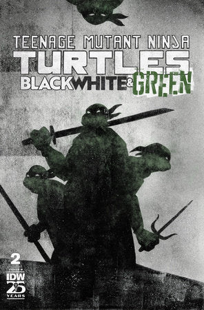 Teenage Mutant Ninja Turtles: Black, White, and Green #2