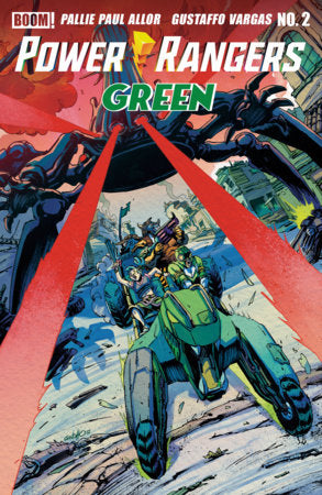 Power Rangers Green #2 (Limit 2 Per Cover) (rel:09/23)