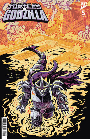 Teenage Mutant Ninja Turtles x Godzilla #5 (Limit 1 Per Cover) (rel:04/01)~