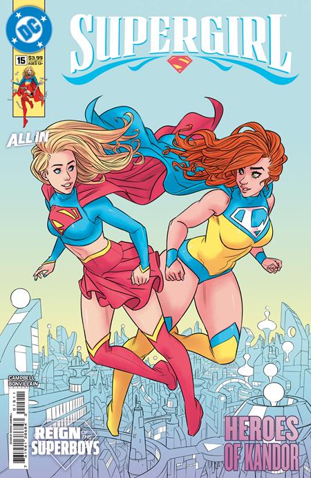 SUPERGIRL #15 (THE REIGN OF THE SUPERBOYS) (Limit 2 Per Cover) (rel:07/08)