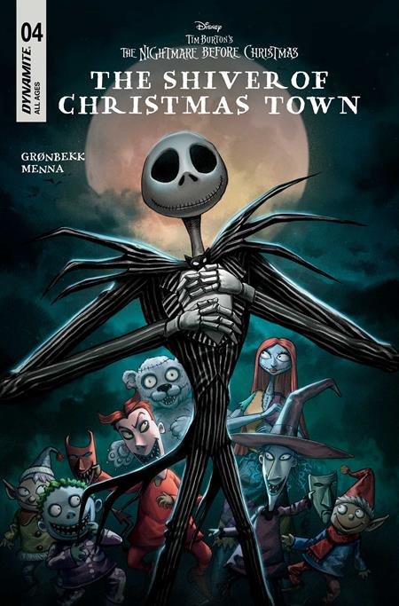 THE SHIVER OF CHRISTMAS TOWN #4 (Limit 1 Per Cover) TIM BURTONS THE NIGHTMARE BEFORE CHRISTMAS (rel:04/01)