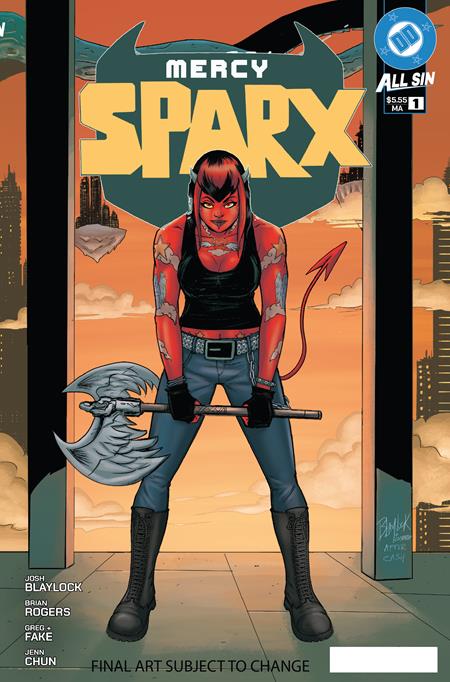 MERCY SPARX HEAVENS DEVIL #1 (Limit 1 Per Customer) CVR E INC 1:10 JOSH BLAYLOCK BRIAN ROGERS ABSOLUTELY HOMAGE VAR (MR) (rel:10/28)