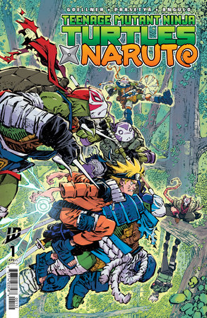 Teenage Mutant Ninja Turtles x Naruto #1 Cover A (Corona) Second Printing (rel:03/12)