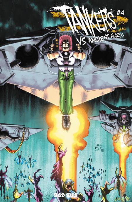 TANKERS VS ANCIENT ALIENS #4 (OF 5) (Limit 1 Per Cover) (rel:09/09)