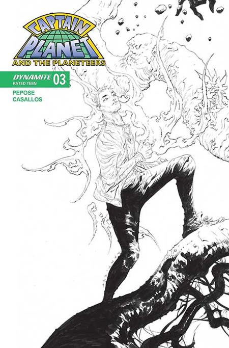 CAPTAIN PLANET #3 CVR G INC 1:10 JAE LEE LINE ART VAR (rel:08/13)