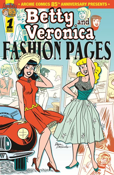 BETTY & VERONICA FASHION PAGES (ONE-SHOT) (Limit 2 Per Cover) ARCHIE COMICS 85TH ANNIVERSARY PRESENTS (rel:08/26)