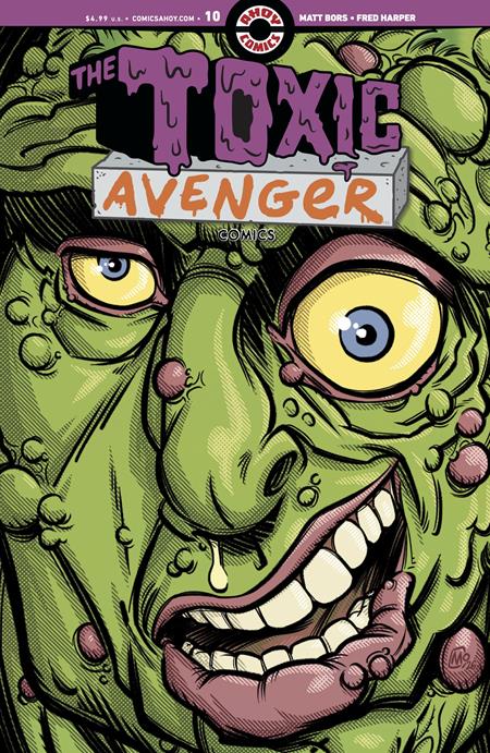 TOXIC AVENGER COMICS #10 CVR B 3 COPY MAURICET UNLOCK VAR (MR) (Limit 1 Per Customer) (rel:07/29)