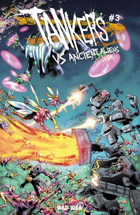 TANKERS VS ANCIENT ALIENS # 3 (OF 4) (Limit 2 Per Cover) (rel:08/19)