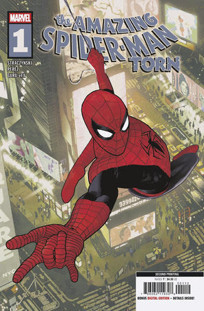 AMAZING SPIDER-MAN: TORN #1 ADAM HUGHES 2ND PRINTING VARIANT (Limit 2 Per Cover) (rel:11/26)