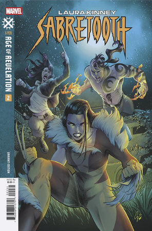 LAURA KINNEY: SABRETOOTH #2 [AOR] (Limit 2 Per Cover) (rel:11/05)~